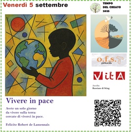 Venerdì 5 settembre 2025